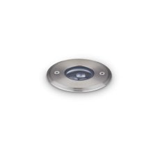 Ideal Lux 255651 FLOOR vonkajšie zápustné svietidlo do zeme LED D90mm 3W/390lm 3000K IP67 oceľ
