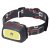 EMOS P3531 LED čelovka 330lm 3× AAA + 1× CR2032 IP44 sivá