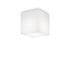 Exteriérové ​​stropní svítidlo Ideal lux 213200 LUNA PL1 SMALL 1xG9 5W černá IP44