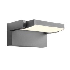 REDO 90584 FLIP vonkajšie nástenné svietidlo SMD LED 20W 2521/1800lm 3000K IP54 antracit