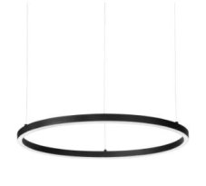 Ideal Lux 304366 ORACLE SLIM závesné svietidlo LED D500mm 29W 3000/1550lm 3000K čierna, DALI