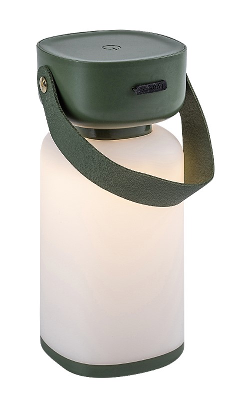 RABALUX 77144 Funes prenosné stolové svietidlo V190mm LED 3W/120lm 2800+4000+6500K IP44 zelená