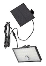 RABALUX 77129 Zavod solární nástěnné svítidlo/reflektor se senzorem LED 8W/800lm 5000K IP65 černá