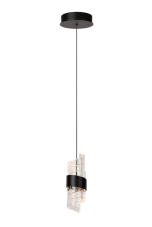 LUCIDE 13496/07/30 KLIGANDE závěsné svítidlo D130mm LED 9W/700lm 2700K černá