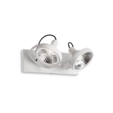 Stropné svietidlo Ideal lux 200200 GLIM PL2 BIANCO 2xGU10 50W biela