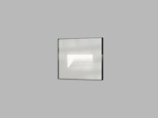 LED2 2390751 WALK II zápustné orientačné svietidlo LED 81x105mm 5W/300lm 3000-4000-6000K IP66 biela