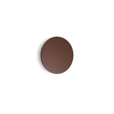 Ideal lux 328539 OUTDOOR PUNTO vonkajšie nástenné svietidlo LED D240mm 12W 1400/850lm 3000K IP54 kávová