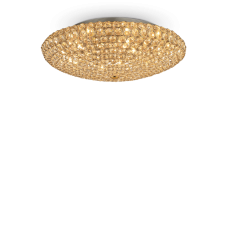 Stropné svietidlo Ideal lux 073262 KING PL9 ORO 9xG9 40W