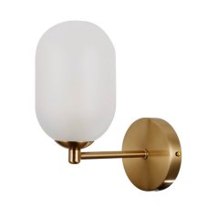 ITALUX TB-28366-1 Solana stolná lampa 1xE14 V480mm starožitná bronzová, biela