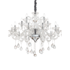 Závesné svietidlo/Luster Ideal lux 114170 COLOSSAL SP15 TRASPARENTE 15xE14 40W