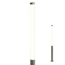REDO 90278 HINT exteriérový stĺpik SMD LED 100W 8320lm 3000K IP54 tmavošedá