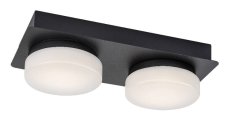 RABALUX 75002 Attichus stropné svietidlo LED 11W/1200lm 4000K IP44 matná čierna, biela