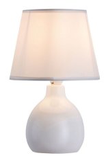 RABALUX 4475 Ingrid textilní lampička E14 1x40W krémová