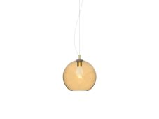 Ideal Lux 339047 NEMO SP1 D20 závesné svietidlo D200mm 1xE27 jantárová