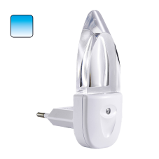 Prezent 1611 Mini Light LED orientačné osvetlenie do zásuvky (modré svetlo)