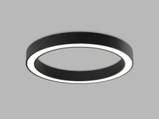 LED2 1273753DT SATURN SLIM stropné svietidlo LED D800mm 60W/4200lm 3000-4000K TRIAC čierna