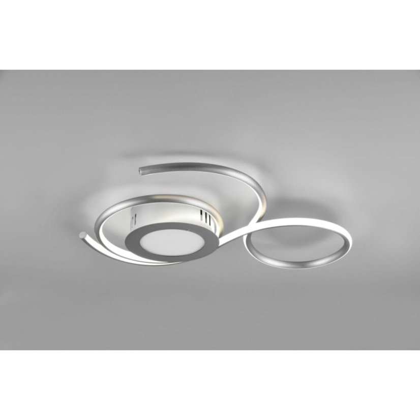 TRIO 623410207 JIVE stropné svietidlo LED 36W/4300lm 2700 - 6000K matný nikel, stmievateľné, diaľkový ovládač