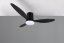 TRIO Reality R64202132 GÖTEBORG Stropný ventilátor s osvetlením D1320mm SMD LED 20W/2500lm 2700-6000K čierna, diaľkový ovládač