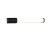 TRIO 284074232 PIERA nástěnné svítidlo LED so zásuvkou 8W/850lm 3000K IP44 matná černá