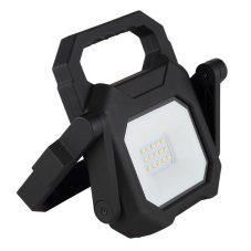 GLOBO 34309 BRIAN Outdoor prenosný projektor LED 6W/800lm 4000K IP54 čierna, priehľadná, vrátane batérie CR18650 2200mAh/5V 3h, USB kábel