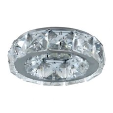 Emithor 71055 CRYSTALS DOWNLIGHT zápustné svítidlo GU10/50W,chrom/čirý křišťál