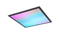 TRIO Reality R67664532 BETA stropné svietidlo SMD LED 440x440mm 18W/2000lm 2700-6500K čierna matná, Dynamic Light, stmievateľné, diaľkový ovládač