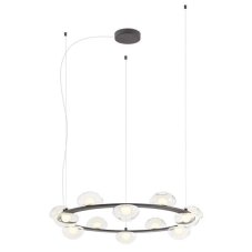 REDO 01-3310 SINCLAIR závesné svietidlo D890mm LED 74,4W/5885lm 3000K IP21 čierna, TRIAC