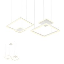 REDO 01-2614 SIGUA závesné svietidlo LED 137W/7732lm 3000K biela, switchdimmer
