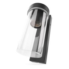 EMOS ZGC010P ZALA nástenné exteriérové svietidlo E27 128 × 80 × 230 IP44 antracit