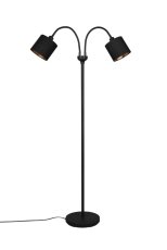 TRIO R46332079 TOMMY stojací lampa 2xE14 matná černá