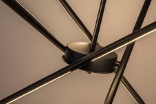 RABALUX 72338 Henli2 závěsné svítidlo LED 40W/2800lm 3000K černá, bílá