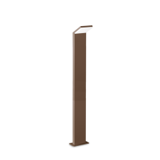 Ideal lux 322438 OUTDOOR STYLE vonkajšie stojanové svietidlo/stĺpik LED V1000mm 9W 1100/820lm 4000K IP54 kávová