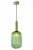 LUCIDE 45386/20/33 MALOTO závesné svietidlo Ø 20cm E27/40W zelená/zlatá