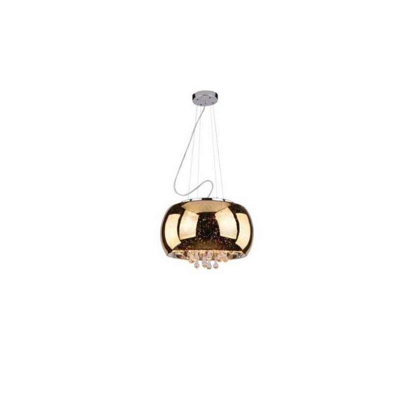 AZzardo AZ1647 DECOline ASTRAL PENDANT / TOP stropní / závěsné svítidlo 5xG9 40W IP20 zlatá