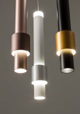 REDO 01-1993 TYCON závesné svietidlo D40mm LED 6W/402lm 3000K hnedá