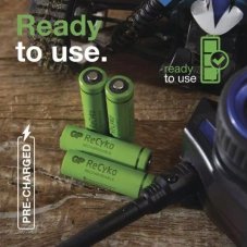 B2127 BATÉRIA GP ReCyko 2700 HR06/1,2V (AA) 2600mAh tužková nabíjateľná 1/2