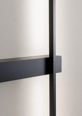 REDO 01-2201 TANGENT nástenné svietidlo LED 14W/869lm 3000K čierna
