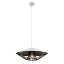 REDO 01-3008 GRILL závěsné svítidlo D496mm 1xE27 42 bílá, černá