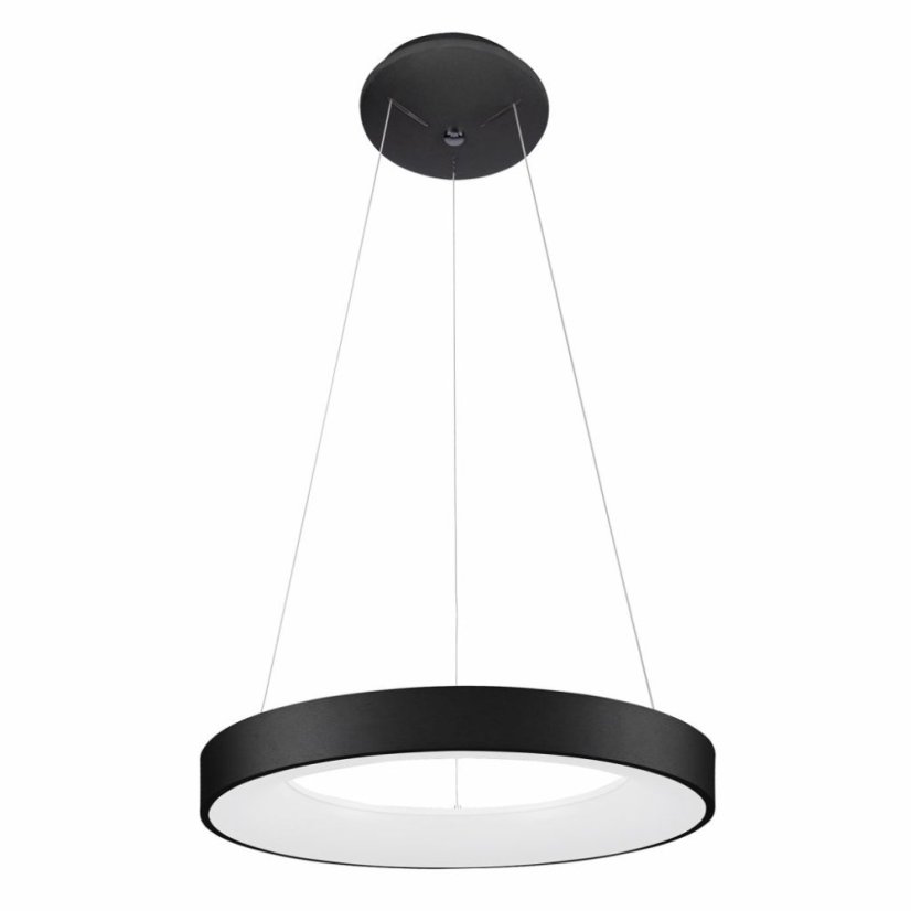  5304-840RP-BK-3 ITALUX Giulia 48 cm moderní závěsné svítidlo 40W = 2200lm LED bílé světlo (3000K) IP20