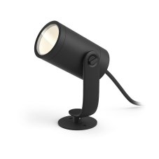 Philips HUE 17428/30/P7 Lily záhradný reflektor / kabel 4m / 1x konektor 8W=650lm 2000 - 6500K