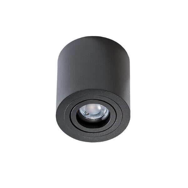 AZzardo AZ2819 Technoline BRANT BLACK přisazené bodové svítidlo / spot 1xGU10 50W IP20 černá