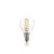 Ideal Lux 188935 LED žiarovka E14 Filament P45 4W/430lm 3000K priehľadná, kvapka, stmievateľná