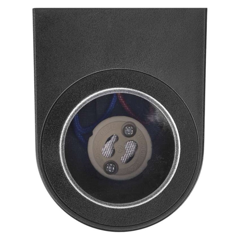 Emos ZGF010P OCULUS venkovní nástěnné svítidlo GU10 88 × 67 × 80 mm  IP44 černá