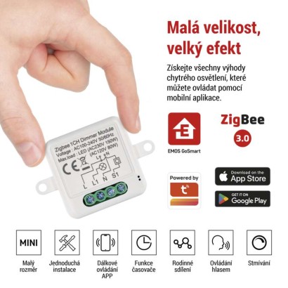EMOS H5107 GoSmart modul stmívání 1-kanálový ZigBee