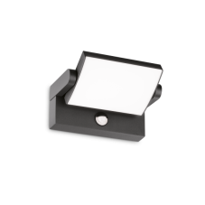 Ideal Lux 287713 SWIPE vonkajšie nástenné svietidlo so senzorom LED 21W 2300/1320lm 3000K antracitová