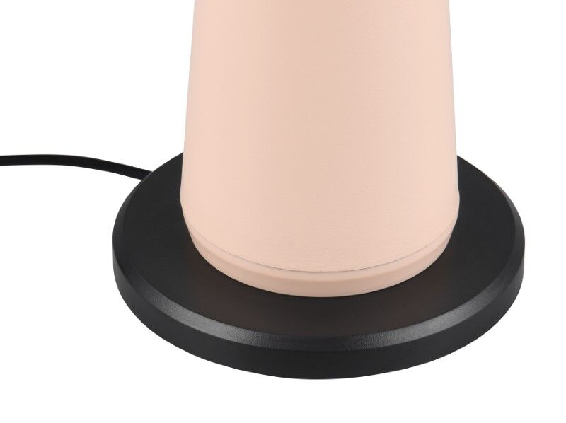 TRIO Reality R57716166 FUNGO vonkajšia stolná lampa SMD LED V310mm 2W/200lm 3000+4000+6500K IP54 piesková, čierna, nabíjateľná batéria, USB-C port, nabíjacia stanica