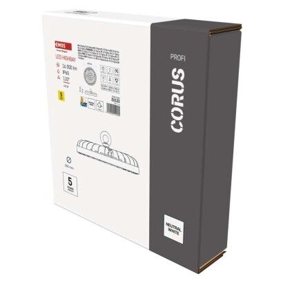 Emos ZU133 LED priemyselné závesné svietidlo HIGHBAY CORUS 133W 16000lm 4000K IP65