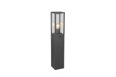 TRIO 401869142 GARONNE vonkajšie stojanové svietidlo/stĺpik so senzorom V800mm 1xE27 IP44 antracit