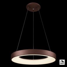 LUXERA 18407 GENTIS závesné svietidlo 600 mm LED/50W,4000K,kávová