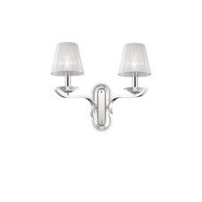 Nástěnné svítidlo Ideal lux 059211 PEGASO AP2 BIANCO 2xE14 40W